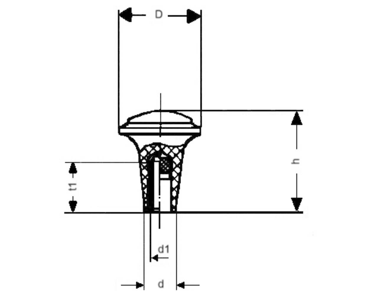 Handle Knob 0510 B Image 2