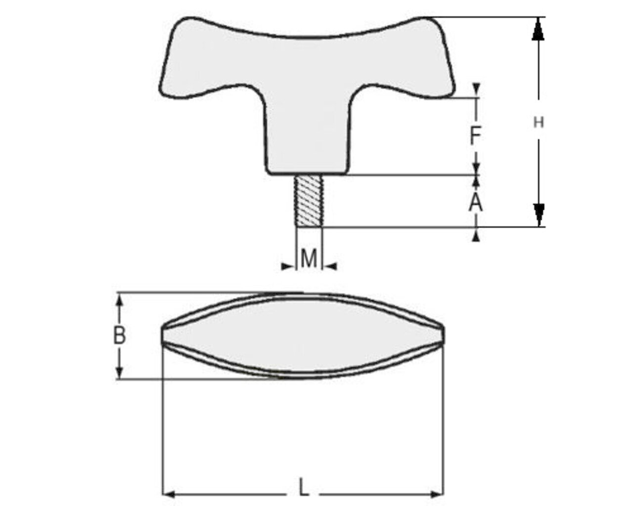 T-Handle Screw 2271 A Image 2