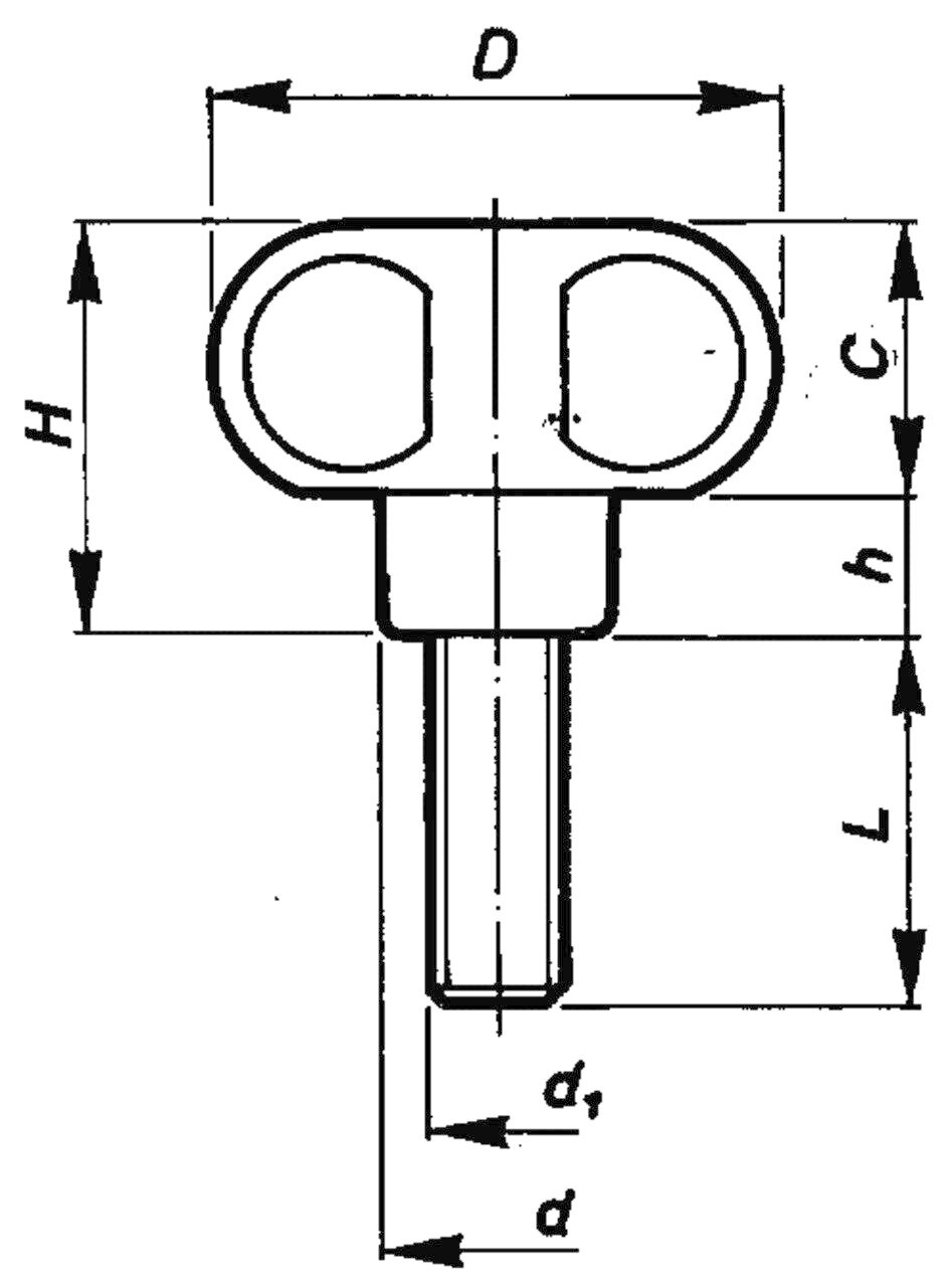 Cross Knob 1732 A Image 2