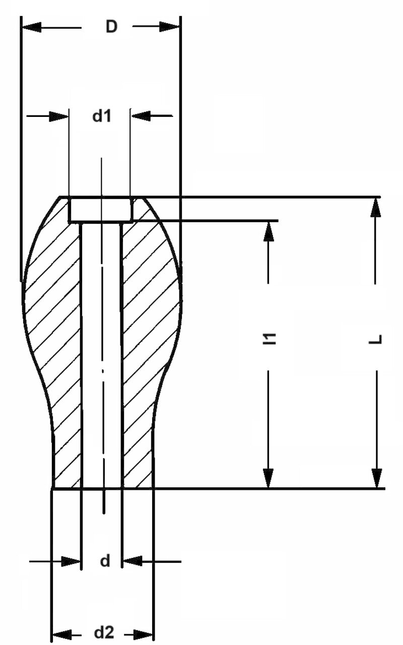 Crank Handle 0410 N Image 2