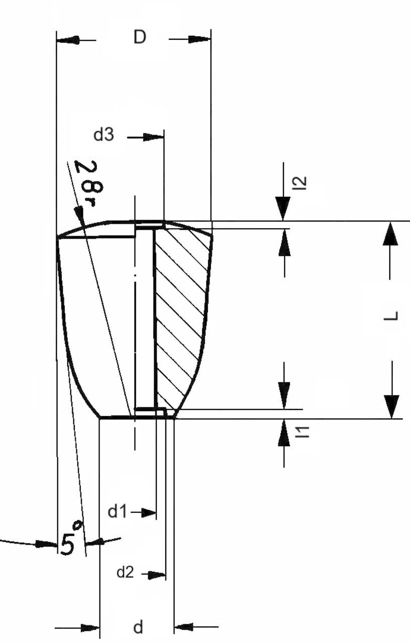 Crank Handle 0420 N Image 2