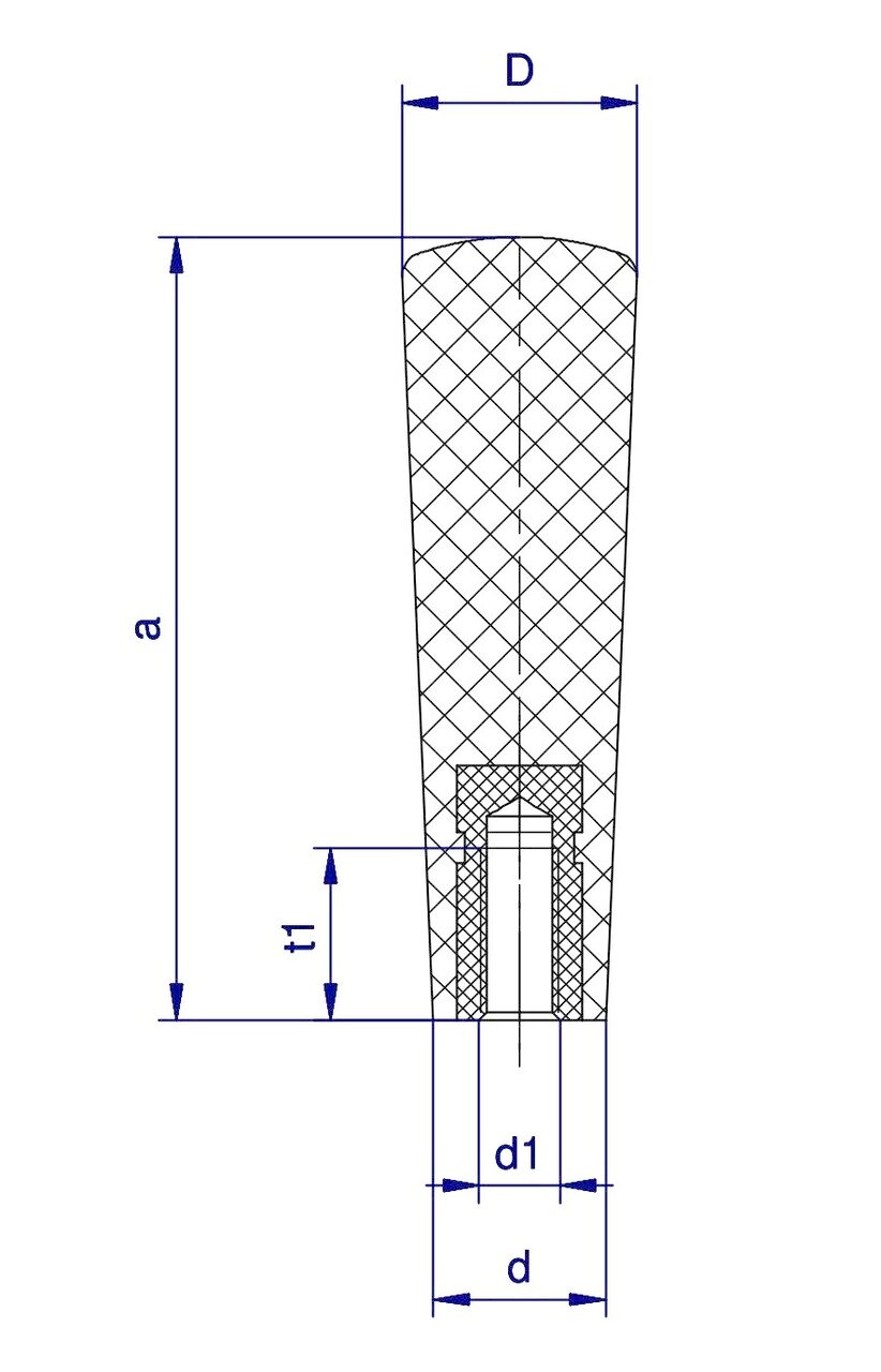 Tapered Handle 0217 B Image 2