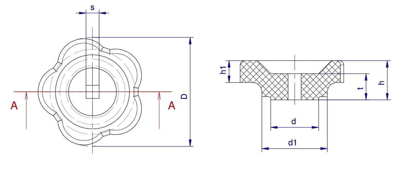 Handwheel acc. to DIN 388 Image 2