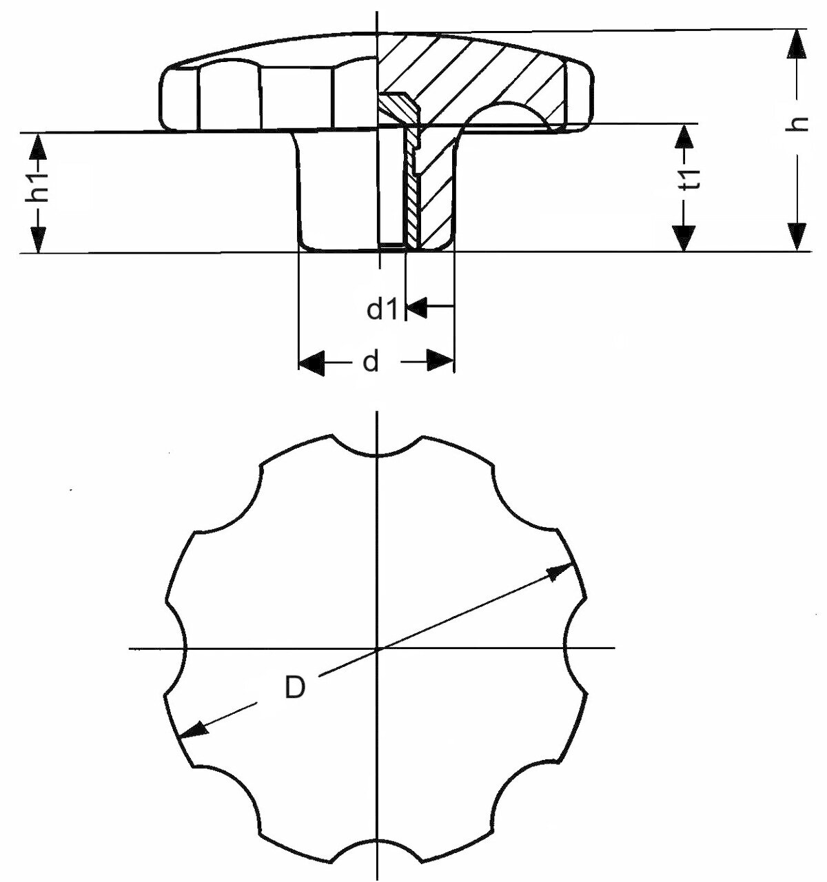 Handwheel 0800 D Image 2