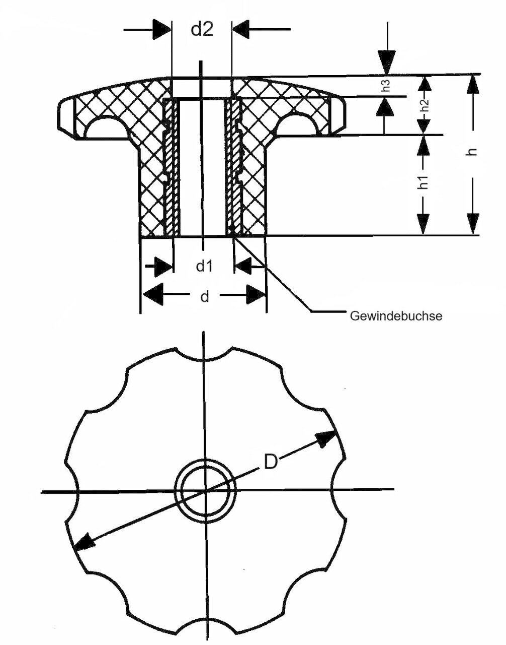 Handwheel 0800 J Image 2