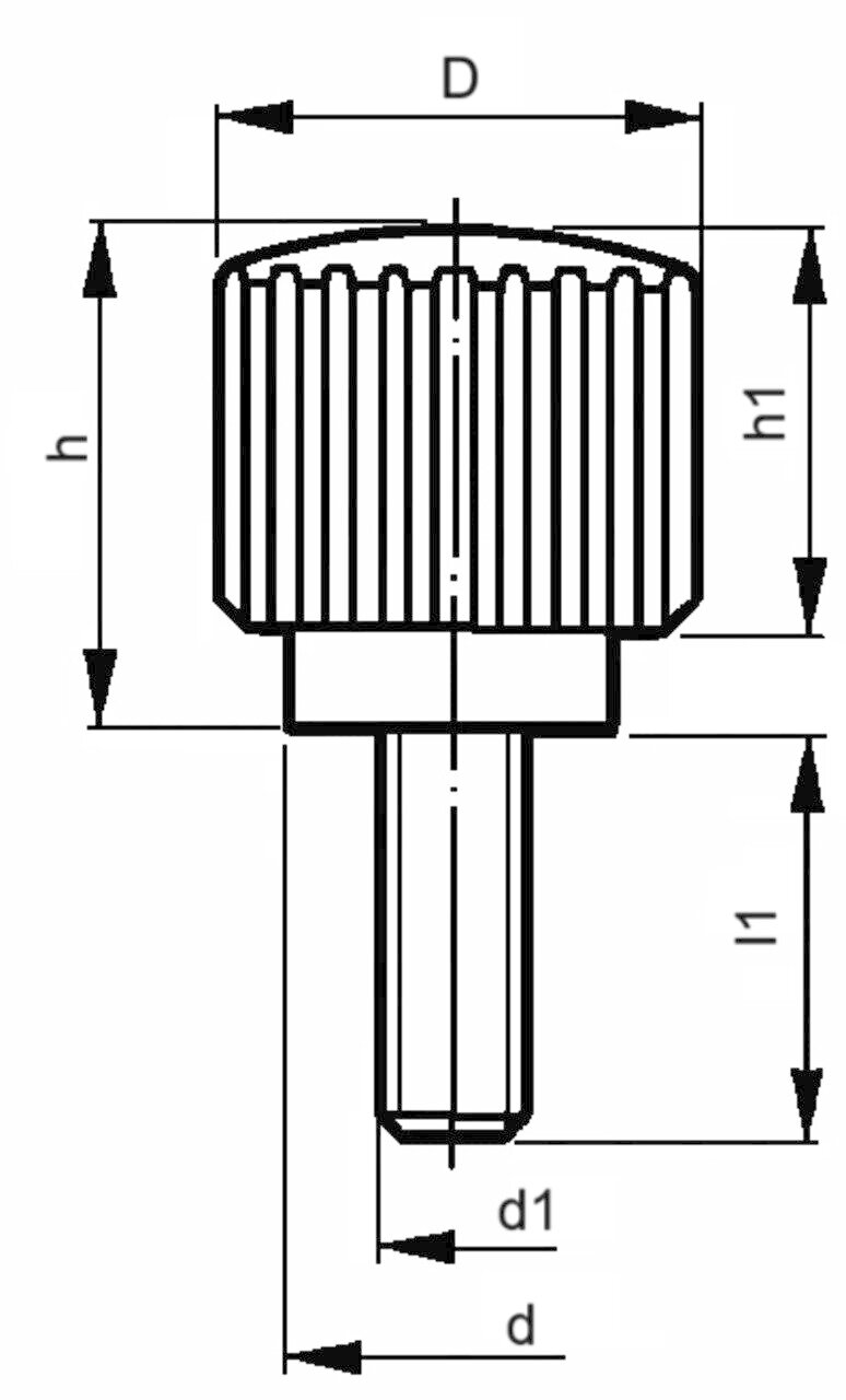 Knurled Screw 1771 A Image 2