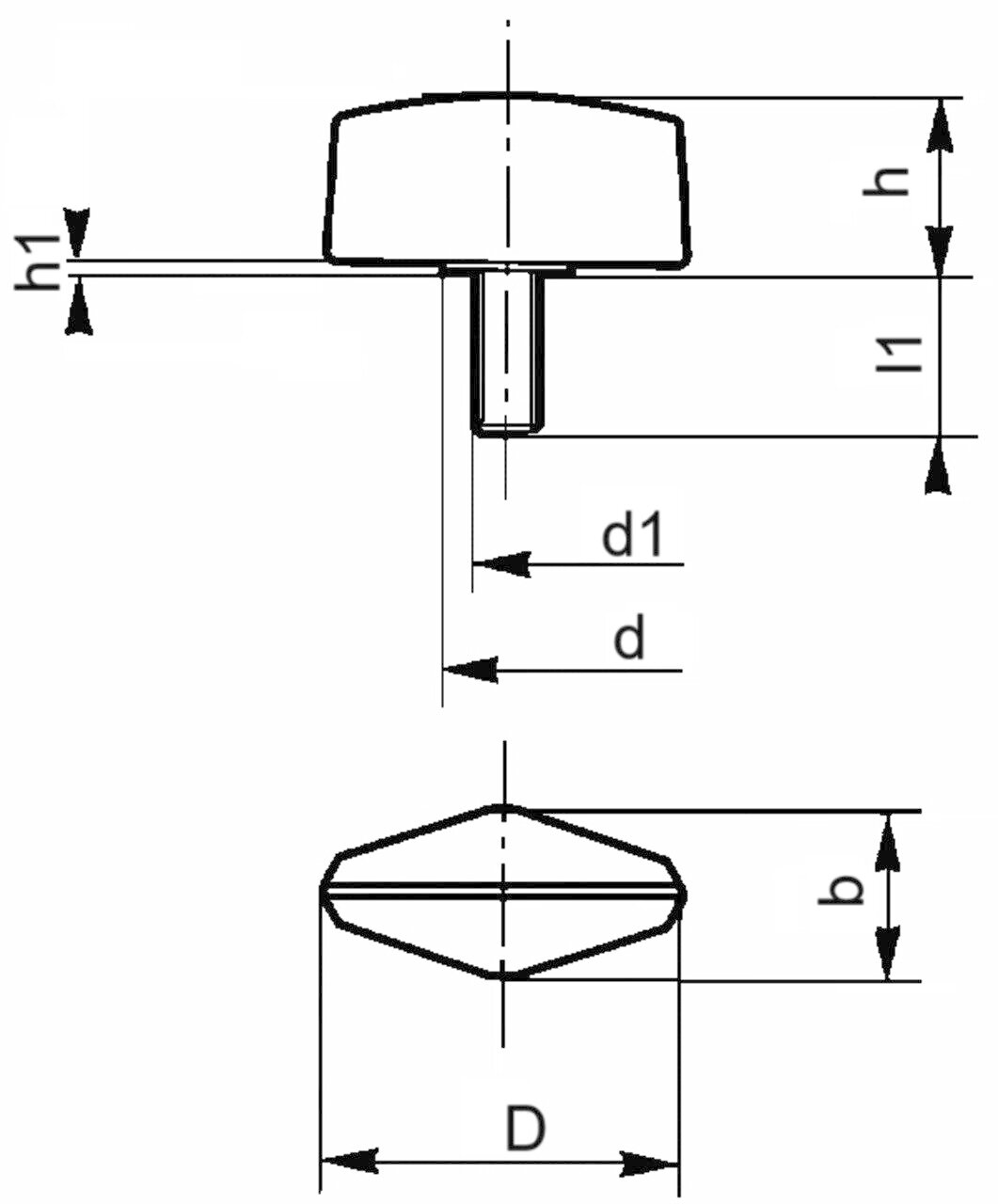 Wing Screw 1751 A Image 2