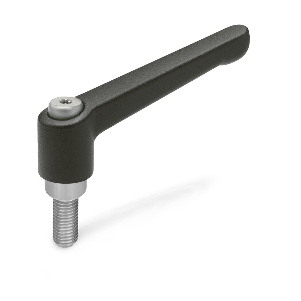 Clamping Levers 2211 A adjustable made from di-cast-zinc